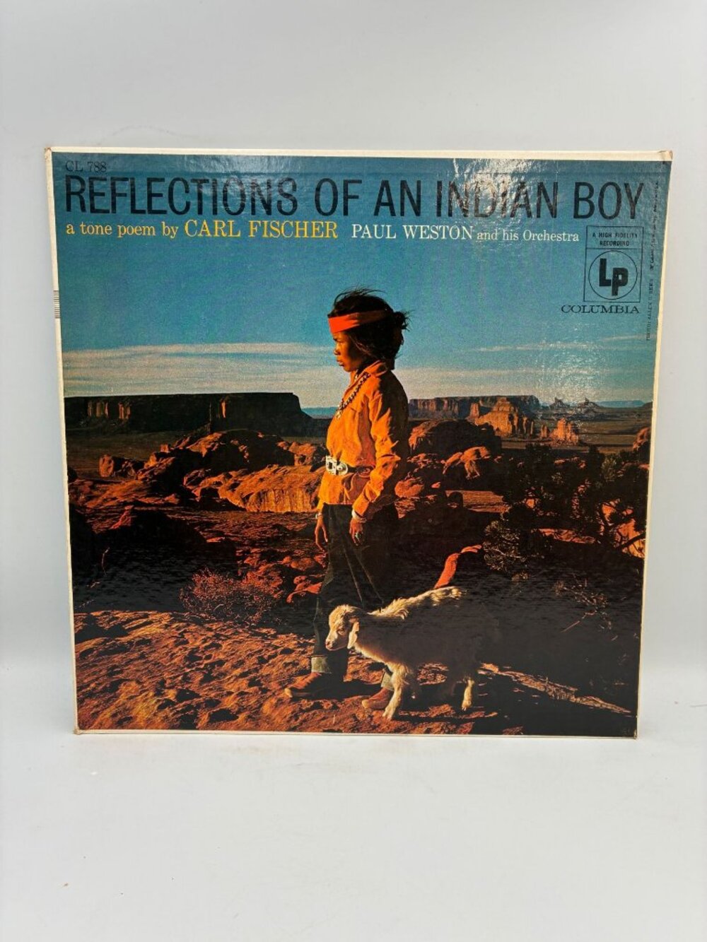 Reflections Of An Indian Boy Carl Fischer Paul Weston Orchestra 1954 LP 33 Jazz